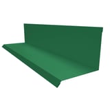 Muurafdekprofiel Type 2 van staal 0,50 mm, mintgroen RAL 6029, 25 µm polyestercoating, hoofdaanzicht