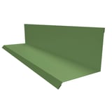 Muurafdekprofiel Type 2, Resedagroen RAL 6011, 0,75 mm staal, hoofdweergave