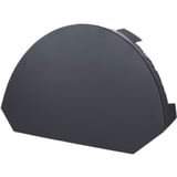Nokvorst eindstuk groot, grafietgrijs (RAL 7024), 0,50 mm staal, 25 µm polyester coating