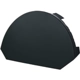 Nokvorst eindstuk groot, antracietgrijs RAL 7016, 0,50 mm staal, zijaanzicht