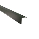 Lessenaarsdak nokafsluiting van staal, Chroomoxydegroen (RAL 6020), 0,50 mm dik, 25 µm polyester coating