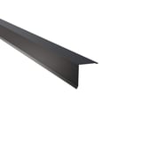Nok lessenaarsdak | 11,5 x 11,5 cm | 80° | Staal 0,50 mm | 60 µm Puramid | 7016 - Antracietgrijs