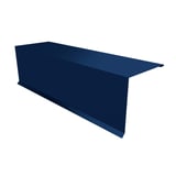 Lessenaarsdak nokafsluiting Gentiaanblauw (RAL 5010) staal, 0,50 mm, hoofdweergave