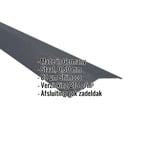 Nokvorst plat, 0,50 mm staal, Antracietgrijs (RAL 7016), 80 µm Shimoco coating, met ingebedde productdetails