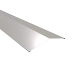 Nokstuk plat 150 graden Zilver-Metallic, 0,50 mm staal met 25 µm polyestercoating, hoofdaanzicht