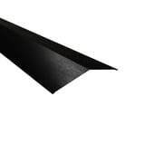Nokvorst plat, staal 0,50 mm, zwart matpolyester, hoofdweergave