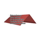 Nokvorst plat kersrood, 0,50 mm, met ingebedde productgegevens