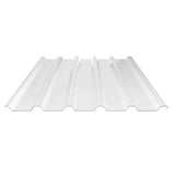 Polycarbonaat damwandplaat | 207/35 | 1,20 mm | Helder | UV-wering 2-zijdig | 4,00 m