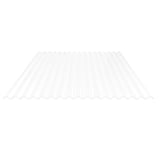 Polycarbonaat damwandplaat 76/18 opaal, 0,90 mm, vrijstaand