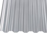 Polycarbonaat damwandplaat | 76/18 | 0,80 mm | Helder | 2,50 m