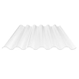 Humanit Polycarbonaat golfplaat | 177/51 | 1,00 mm | Glashelder | 2,14 m
