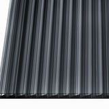 Polycarbonaat kanaalplaat | 16 mm | Profiel A1 | Voordeelpakket | Plaatbreedte 98 cm | Grafiet | X-Structuur | Breedte 4,09 m | Lengte 2,00 m