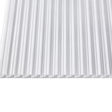 Polycarbonaat kanaalplaat | 16 mm | Profiel A1 | Voordeelpakket | Plaatbreedte 98 cm | Helder | X-Structuur | Breedte 5,10 m | Lengte 2,00 m