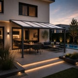 Polycarbonaat kanaalplaat | 16 mm | Breedte 1,20 m | Opaal wit | X-Structuur | 2,50 m