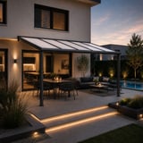 Polycarbonaat kanaalplaat | 16 mm | Breedte 98 cm | Opaal wit | X-Structuur | 7,00 m
