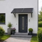 Polycarbonaat kanaalplaat | 16 mm | Breedte 98 cm | Antracietgrijs | Novalite | 4,50 m