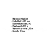 Polyester golfplaat | 177/51 | 0,80 mm | Naturel | 2,75 m