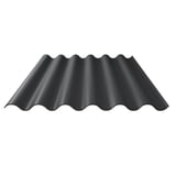 Stabipol polyester lichtplaat donkergrijs, 1,80 mm, golfprofiel, hoofdweergave