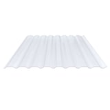 PVC damwandplaat, 1,40 mm, helder, licht blauw getint, hoofdweergave