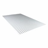 PVC golfplaat 32/09, 0,80 mm, helder, vrijstaand