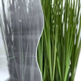 Detail van de heldere PVC golfplaat 76/18, 1,30 mm, met lichtdoorlaat