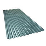 PVC profielplaat SINTRA 77/18 Groen-Metallic, 1,20 mm, schuin van bovenaf