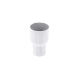 Regenpijpverloopstuk van grijs PVC van Plastmo, hoofdweergave