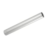 Regenpijp van staal, zilver-metallic (RAL 9006) met 50 µm polyurethaan coating, hoofdweergave