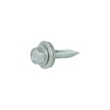 RVS schroef Zilver-Metallic met zeskantkop en afdichtring