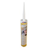 Staal speciale lijm koker, zwart, met Forch K 126 etiket en toepassingsinstructies