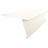 Startprofiel staal 0,50 mm, zuiverwit RAL 9010, voor felsplaat PD-510-S