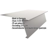 Startprofiel voor felsplaat PD-510-S, grijs aluminiumkleurig, met ingebedde specificaties