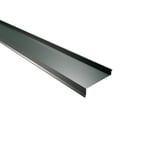 Vensterbank aluminium mosgroen RAL 6005, hoofdweergave van het profiel