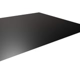 Vlakke plaat gitzwart RAL 9005 van staal 0,50 mm, hoofdweergave