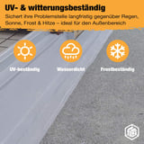 Vloeibaar kunststof UV- en weerbestendig, waterdicht en vorstbestendig op een dakoppervlak