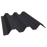Damwandplaat T92P dakplaat Gitzwart RAL 9005, 0,50 mm dikte, 50 µm PURLAK coating