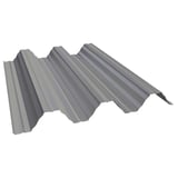 Damwandplaat T92P dak, 0,50 mm staal, grijs aluminiumkleurig RAL9007, 25 µm polyester