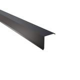 Windveer | 11,5 x 11,5 cm | Staal 0,63 mm | 25 µm Polyester | 7016 - Antracietgrijs