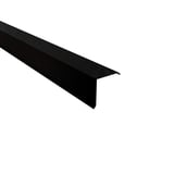Gevelpan uit staal, Gitzwart RAL 9005, 0,50 mm dik, met 80 µm Shimoco coating