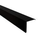 Windveer Gitzwart RAL 9005 van 0,50 mm staal met 80 µm Shimoco coating, hoofdweergave