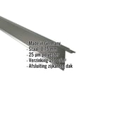 Gevelpan Stehfalzprofiel 33/500, Chroomoxydegroen, met ingebedde productgegevens over materiaal en coating