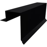 Gevelpan Stehfalzprofiel PD-510-S in zwart (RAL 9005) van 0,50 mm staal met PURMAT® coating