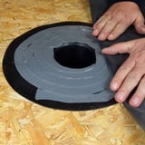 Zelfklevende goot | Lengte 24 cm | DN 75