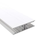 Zeven | Koppelprofiel | 10 mm | Kunststof | Wit | 2,02 m