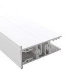 Zeven | Randprofiel | 16 mm | Kunststof | Wit | 4,02 m