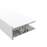 Zeven | Randprofiel | 16 mm | Kunststof | Wit | 4,52 m