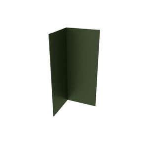 Binnenhoek Chroomoxydegroen, 0,75 mm staal, 25 µm polyester coating