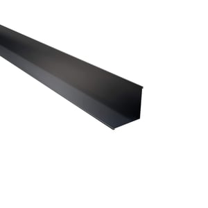 Binnenhoek van aluminium, Antracietgrijs (RAL 7016), 0,70 mm dikte, 25 µm polyestercoating