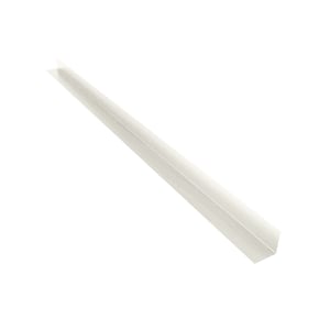 Binnenhoek | 80 x 80 x 3000 mm | Staal 0,50 mm | 25 µm Polyester | 9002 - Grijswit