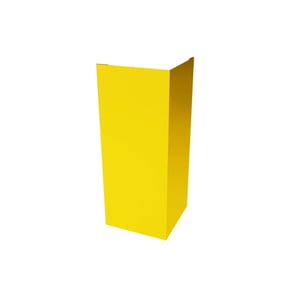 Buitenhoek Koolzaadgeel RAL 1021, 0,50 mm staal, hoofdweergave